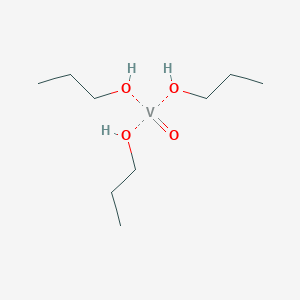 molecular formula C9H24O4V B167474 Oxotripropoxyvanadium CAS No. 1686-23-3