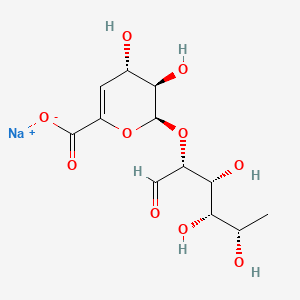 2-O-L-Rhamnopyranosyl-4-deoxy-alpha-L-threo-hex-4-enopyranosiduronate