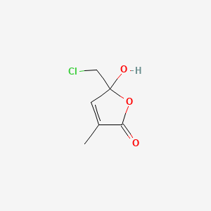 molecular formula C6H7ClO3 B1674744 Lepiochlorin CAS No. 71339-41-8