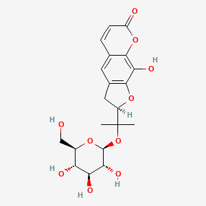 molecular formula C20H24O10 B1674752 Isorutarin CAS No. 53846-51-8
