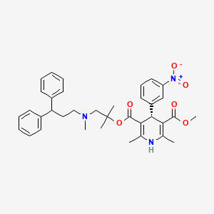 molecular formula C36H41N3O6 B1674759 (R)-Lercanidipine CAS No. 185197-70-0