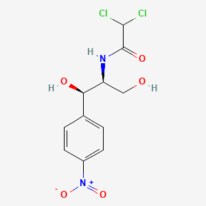 molecular formula C11H12Cl2N2O5 B1674768 L-erythro-Chloramphenicol CAS No. 7384-89-6