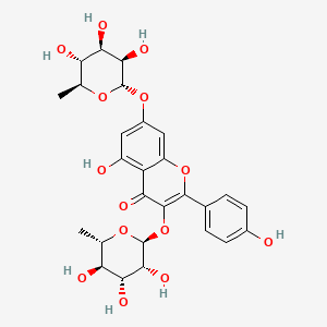 molecular formula C27H30O14 B1674772 Kaempferitrin CAS No. 482-38-2