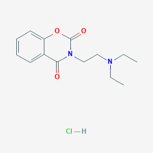 molecular formula C14H19ClN2O3 B1674776 Letimide Hydrochloride CAS No. 21791-39-9