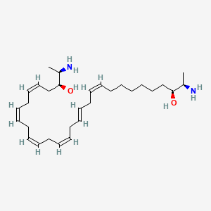 B1674785 Leucettamine A (lipid) CAS No. 151124-32-2