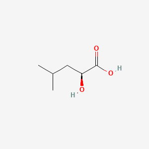 molecular formula C6H12O3 B1674787 Leucic acid, L- CAS No. 13748-90-8