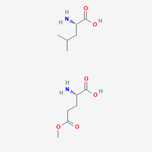 molecular formula C12H24N2O6 B1674788 Leuciglumer CAS No. 41385-14-2