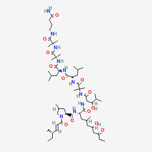 B1674795 Leucinostatin CAS No. 39405-64-6