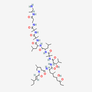 B1674797 Leucinostatin C CAS No. 110483-88-0