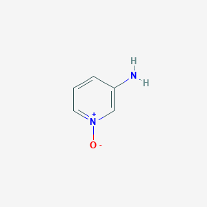 molecular formula C5H6N2O B167480 3-Pyridinamine, 1-oxide CAS No. 1657-32-5