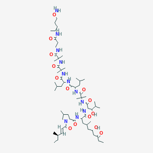 B1674800 Leucinostatin K CAS No. 109539-57-3