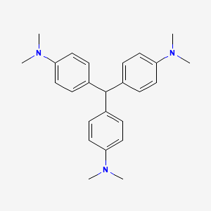 molecular formula C25H31N3 B1674803 Leucocrystal Violet CAS No. 603-48-5