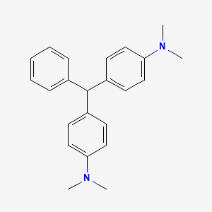 molecular formula C23H26N2 B1674806 Leucomalachite green CAS No. 129-73-7