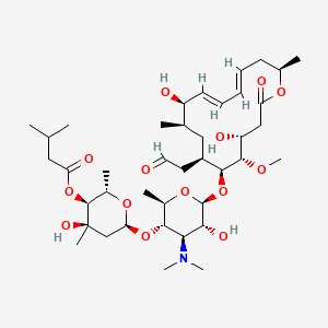 molecular formula C40H67NO14 B1674807 Leucomycin A1 CAS No. 16846-34-7