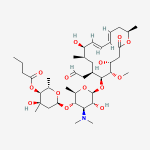 molecular formula C39H65NO14 B1674808 Leucomycin A5 CAS No. 18361-45-0