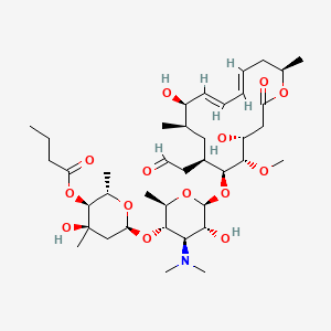 molecular formula C39H65NO14 B1674808 Leucomycin a5 CAS No. 18361-45-0