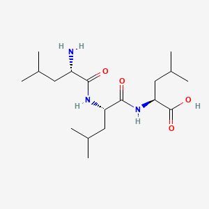molecular formula C18H35N3O4 B1674818 Trileucine CAS No. 10329-75-6
