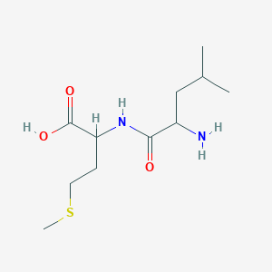 molecular formula C11H22N2O3S B1674820 H-Leu-Met-OH CAS No. 36077-39-1