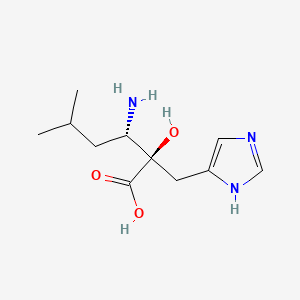 molecular formula C11H19N3O3 B1674825 Leuhistin CAS No. 129085-76-3