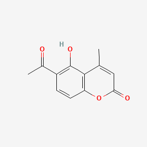 molecular formula C12H10O4 B1674856 Liqcoumarin CAS No. 36695-19-9
