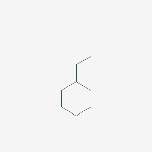 molecular formula C9H18 B167486 丙基环己烷 CAS No. 1678-92-8