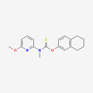 molecular formula C18H20N2O3S B1674862 Liranaftate CAS No. 88678-31-3