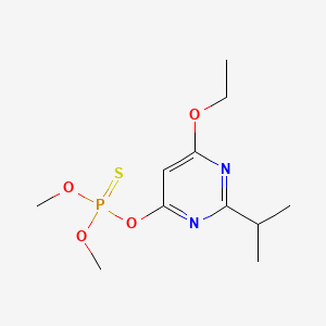 molecular formula C11H19N2O4PS B1674865 Lirimfos CAS No. 38260-63-8