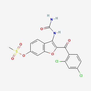 molecular formula C17H12Cl2N2O6S B1674866 Lirimilast CAS No. 329306-27-6