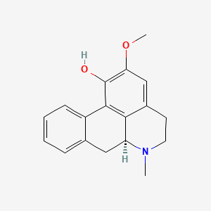 molecular formula C18H19NO2 B1674867 Lirinidine CAS No. 54383-28-7