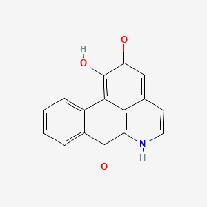 molecular formula C16H9NO3 B1674870 Liriodendronine CAS No. 65400-36-4