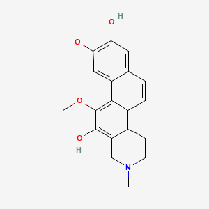 molecular formula C20H21NO4 B1674881 Litebamine CAS No. 137031-56-2