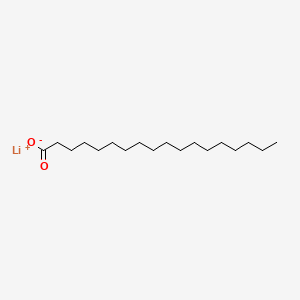 molecular formula C18H36LiO2 B1674884 CID 57473343 CAS No. 4485-12-5
