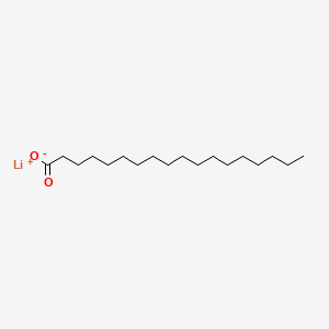 molecular formula C18H35LiO2 B1674884 Lithium stearate CAS No. 4485-12-5