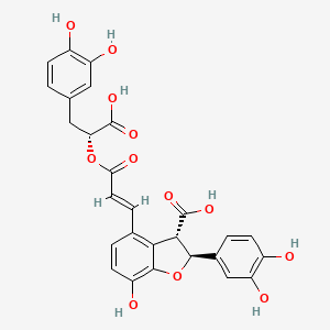 molecular formula C27H22O12 B1674889 Lithospermic Acid CAS No. 28831-65-4