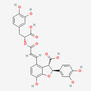 molecular formula C27H22O12 B1674889 紫草酸 CAS No. 28831-65-4