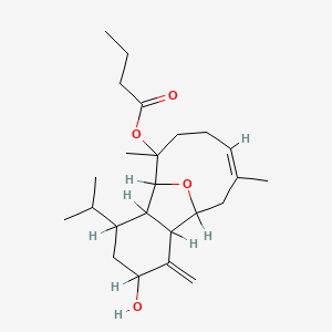 molecular formula C24H38O4 B1674894 Litophynin C CAS No. 118035-05-5
