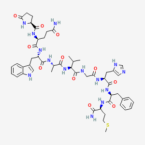 molecular formula C51H68N14O11S B1674895 Litorin CAS No. 55749-97-8