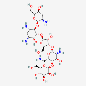 molecular formula C29H55N5O18 B1674900 lividomycin A CAS No. 11111-23-2