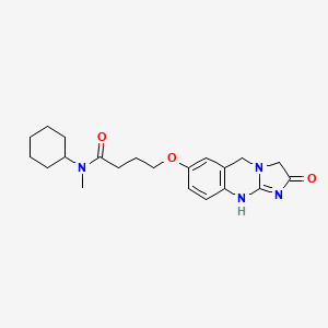 molecular formula C21H28N4O3 B1674901 Lixazinone CAS No. 94192-59-3