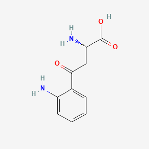 molecular formula C10H12N2O3 B1674912 L-kynurenine CAS No. 2922-83-0