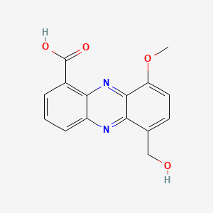 molecular formula C15H12N2O4 B1674913 Griseoluteic acid CAS No. 489-76-9