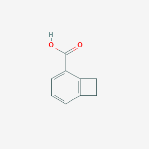 Bicyclo[4.2.0]octa-1(6),2,4-triene-2-carboxylic acid