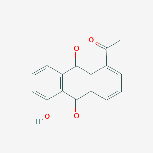 molecular formula C16H10O4 B1674926 LLL3 CAS No. 63972-38-3