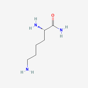 molecular formula C6H15N3O B1674931 L-Lysinamide CAS No. 32388-19-5