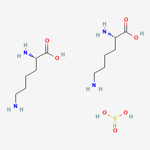 molecular formula C12H30N4O7S B1674935 Lysine sulfite CAS No. 53411-64-6