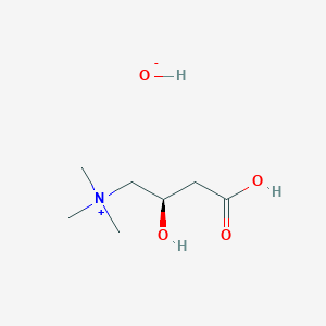 molecular formula C7H15NO3 B1674952 Levocarnitine CAS No. 541-15-1