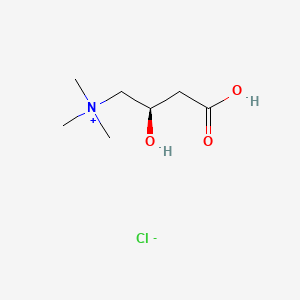 molecular formula C7H16ClNO3 B1674953 Levocarnitine Chloride CAS No. 6645-46-1