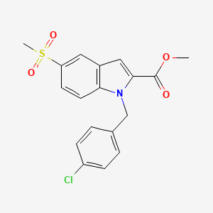 molecular formula C18H16ClNO4S B1674960 COX-2-IN-5 CAS No. 416901-58-1