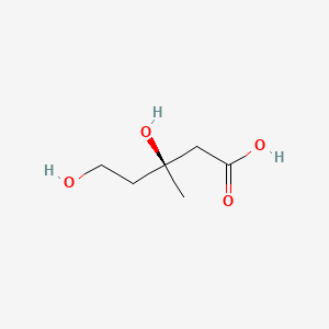 molecular formula C6H12O4 B1674968 (S)-Mevalonic acid CAS No. 32451-23-3