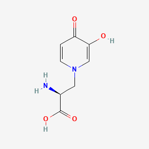molecular formula C8H10N2O4 B1674970 Mimosine CAS No. 500-44-7